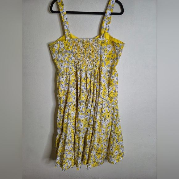 Modcloth Yellow Floral Dress - Picture 2 of 6